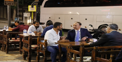 Vali Erin, Gece Esnaf Ziyaretine Devam Etti