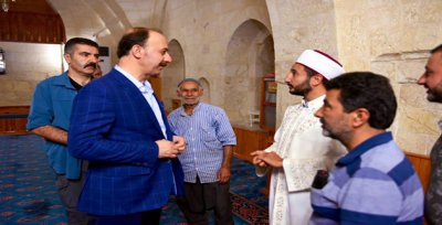 Vali Erin Gece Yarısı Halkın İçinde