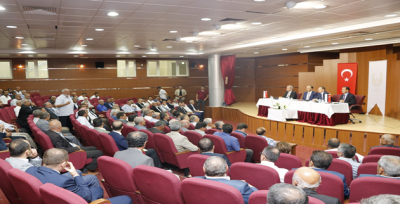 Vali Erin, Haliliye Muhtarları İle Bir Araya Geldi