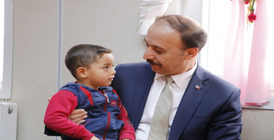 Vali Erin, Harran Konteyner Kentte Öğrencilerle Buluştu