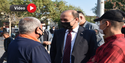 Vali Erin Haşimiye'de Vatandaşlarla Buluştu