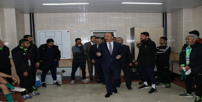 Vali Erin: Her Zaman Takımımızın Yanındayız