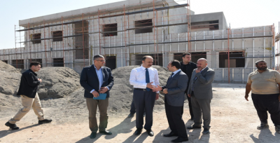 Vali Erin, İnşaat Çalışmalarını İnceledi