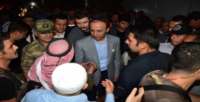 Vali Erin Kurum Müdürleriyle Ceylanpınar'a Çıkarma Yaptı