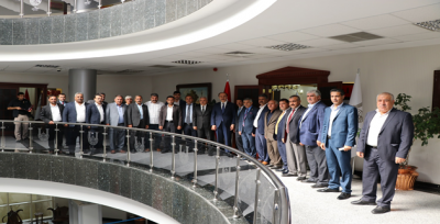 Vali Erin, Muhtarlar Gününü Tebrik Etti