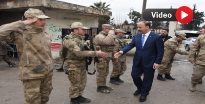 Vali Erin, Resulayn'da İncelemelerde Bulundu