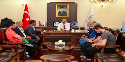 Vali Erin Şanlıurfapor Yönetimi İle Bir araya Geldi