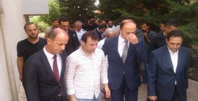 Vali Erin, Şehit Halat'ın Ailesini Ziyaret Etti