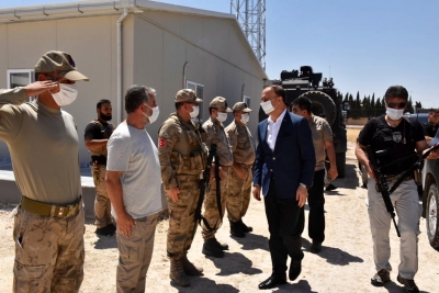 Vali Erin Sınırın sıfır noktasında 