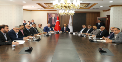 Vali Erin, Siyasi Parti Temsilcileriyle Bir Araya Geldi