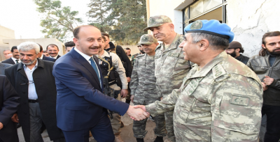 Vali Erin, Suriye'de Yürütülen Çalışmaları Değerlendirdi