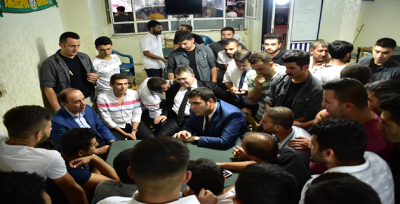 Vali Erin, Suruç Ve Onbir Nisan'da  Vatandaşlarla Buluştu