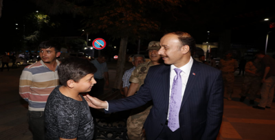 Vali Erin, Suruç'ta Vatandaşlarla Buluştu