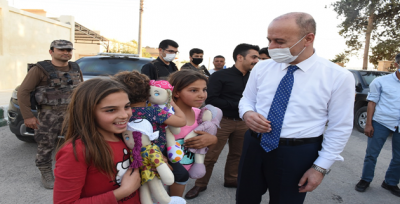 Vali Erin, Telabyad'daki Çalışmaları Değerlendirdi