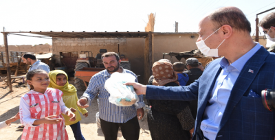 Vali Erin, Telabyad'da Yapılan Çalışmaları İnceledi