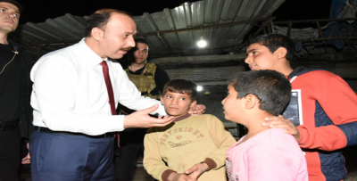 Vali Erin, Telabyad'da İncelemelerde Bulundu