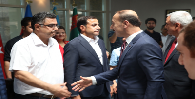 Vali Erin, Vatandaşlarla Bayramlaştı