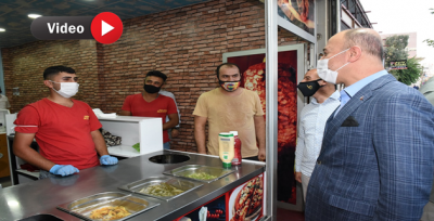 Vali Erin, Viranşehir'de Koronavirüs Denetimlerine Katıldı