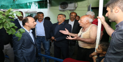 Vali Erin, Yağıştan Etkilenen Bölgelerde İncelemelerde Bulundu