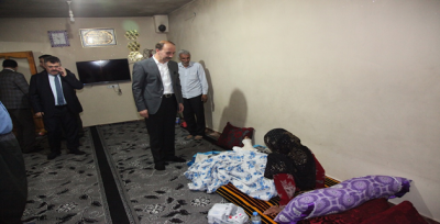 Vali Erin Yaralıları Ziyareti Etti