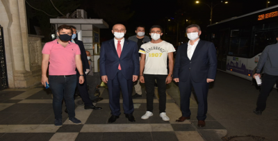 Vali Erin'den Gece Denetimi