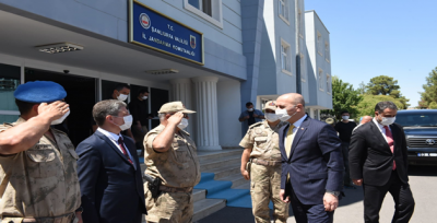 Vali Erin'den Jandarma'ya Ziyaret