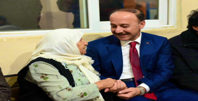 Vali Erin'den  Kendirli ailesine taziye ziyareti