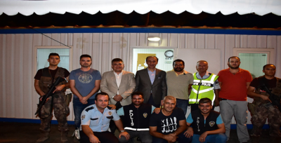 Vali Erin'den Uygulama Noktalarına Ziyaret