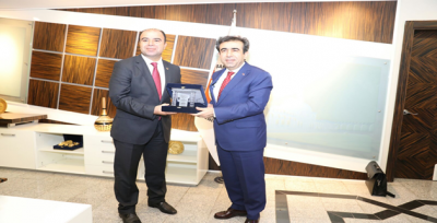 Vali Güzeloğlu'ndan Başkan Çiftçi'ye Ziyaret