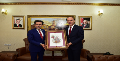 Vali Güzeloğlu'ndan İade-İ Ziyaret