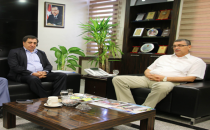 Vali Küçük Başkan Güvenç'i Makamında Ziyaret Etti