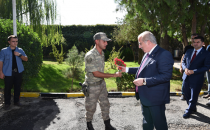 Vali Tuna, Karakuzu Jandarma Karakolunu ziyaret etti