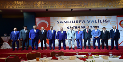 Vali Tuna'dan Veda Yemeği