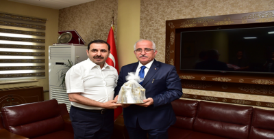 Vali Tuna'dan Veda Ziyareti