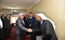 Vali Tuna,Kanaat önderleriyle buluştu