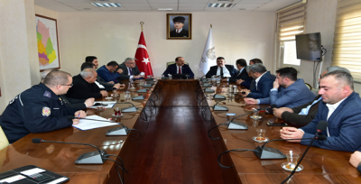 Valilikte Trafik Güvenliği Toplantısı