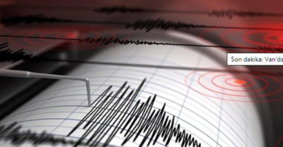 Van'da  deprem