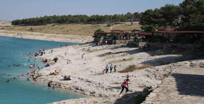 Vatandaşlar Çatak tesislerine akın etti.  