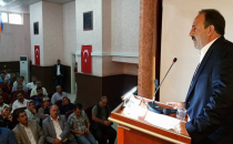 Vekil Özcan Ceylanpınar'da Sandık Müşahitlerine seslendi