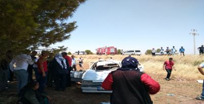 Viranşehir Yolunda Kaza, 2'si Ağır 4 Kişi Yaralandı