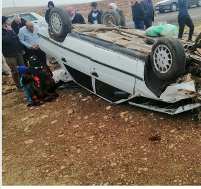 Viranşehir'de Otomobil Devrildi : 1 yaralı