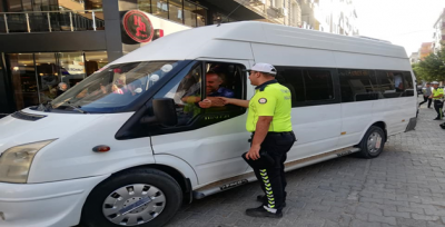  Viranşehir'de Servisler Denetlendi