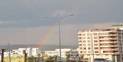 Yağmur Sonrası Gökkuşağı Mest Etti