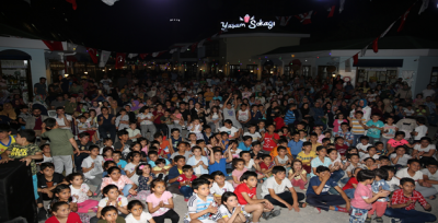 Yaşam Sokağında Çocuklar İllüzyon Gösterisiyle Eğlendi