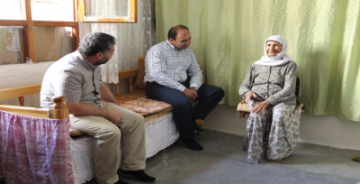 Yaşlıları Ziyaret Eden Başkan Çiftçi "Biz, Büyük Bir Aileyiz"