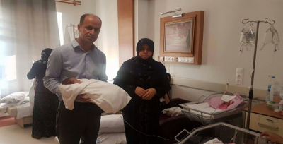 Yavuz'dan Dünyaya Gelen Şehit Torunu'na Ziyaret  