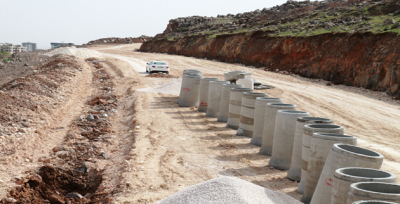 Yeni Bulvarların Alt Yapısı Tamamlanıyor