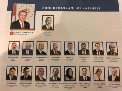 Yeni Kabine Açıklandı