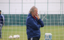 Yeni Teknik direktörü ilk idmanına çıktı