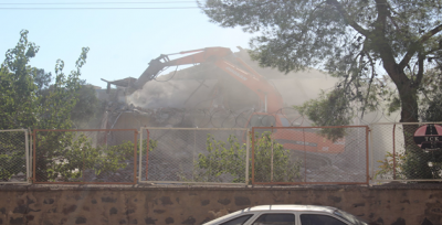 Yeşildirek Projesinde Yıkım Çalışmaları Başladı